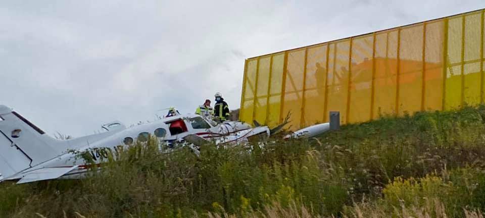 Unfall am Flugplatz Arnsberg-Voßwinkel