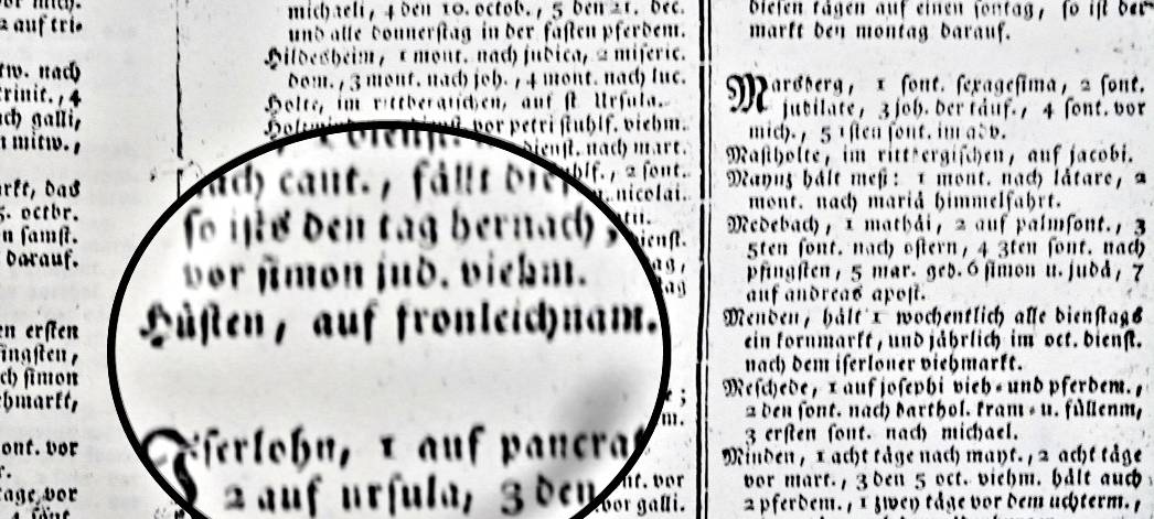 Buch über Hüstener Kirmes