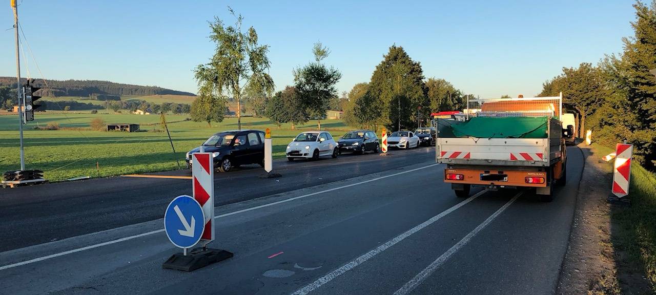 Baustelle auf B7 in Brilon wird pünktlich fertig