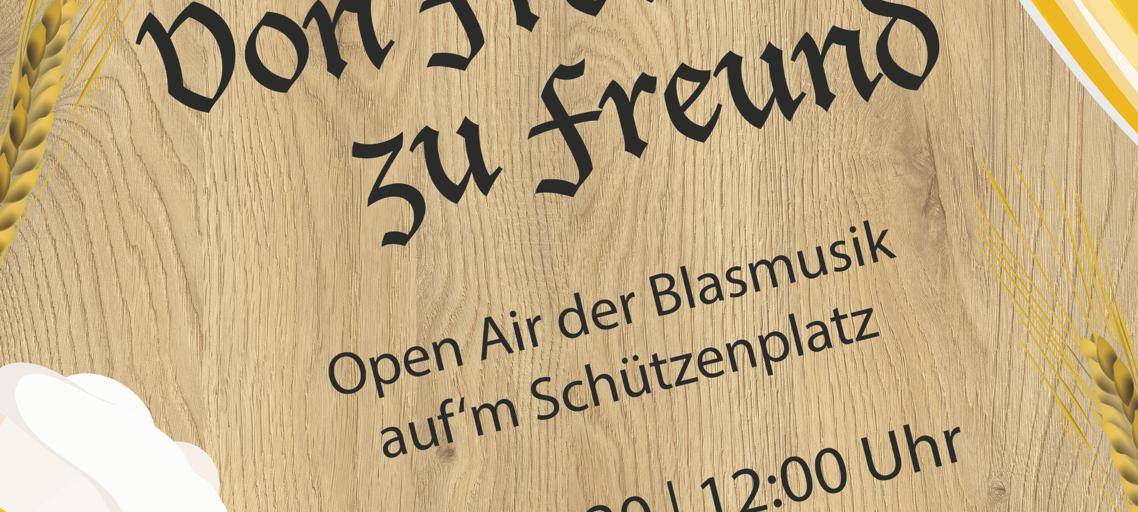 Musikverein organisiert Pop-Up Biergarten in Sundern