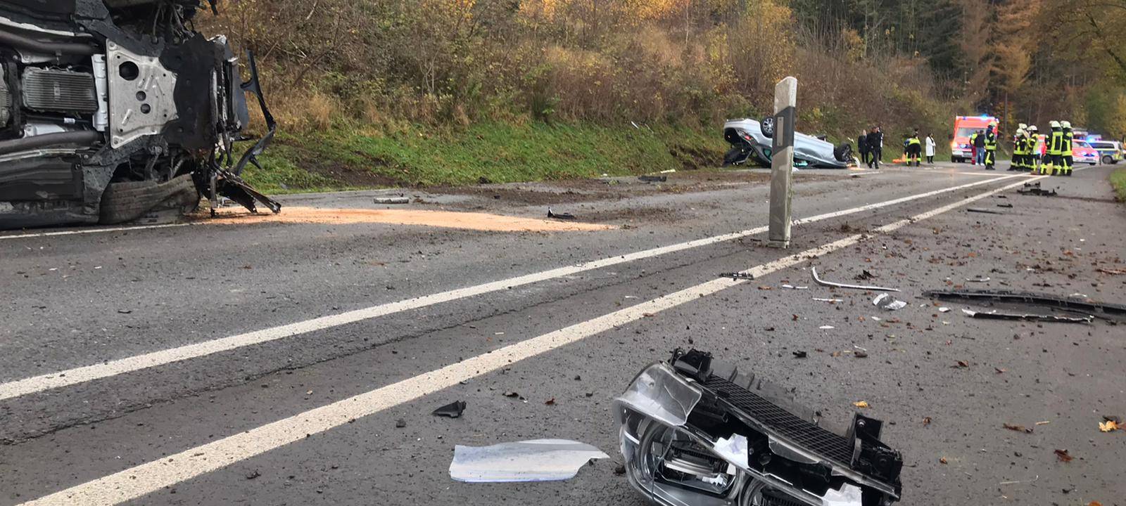 Schwerer Unfall am Hennesee in Meschede