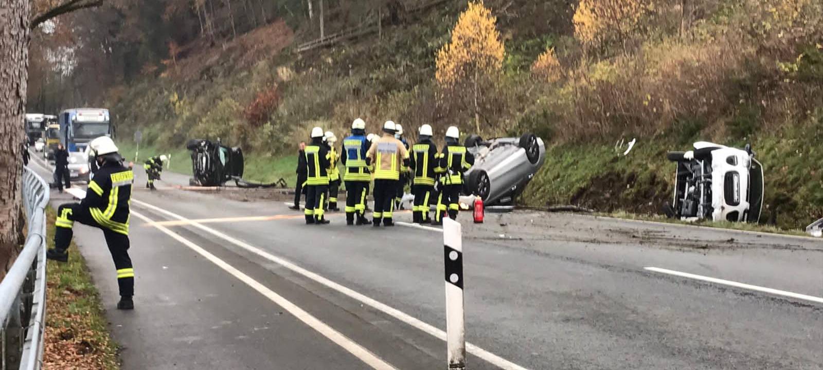 Schwerer Unfall am Hennesee in Meschede