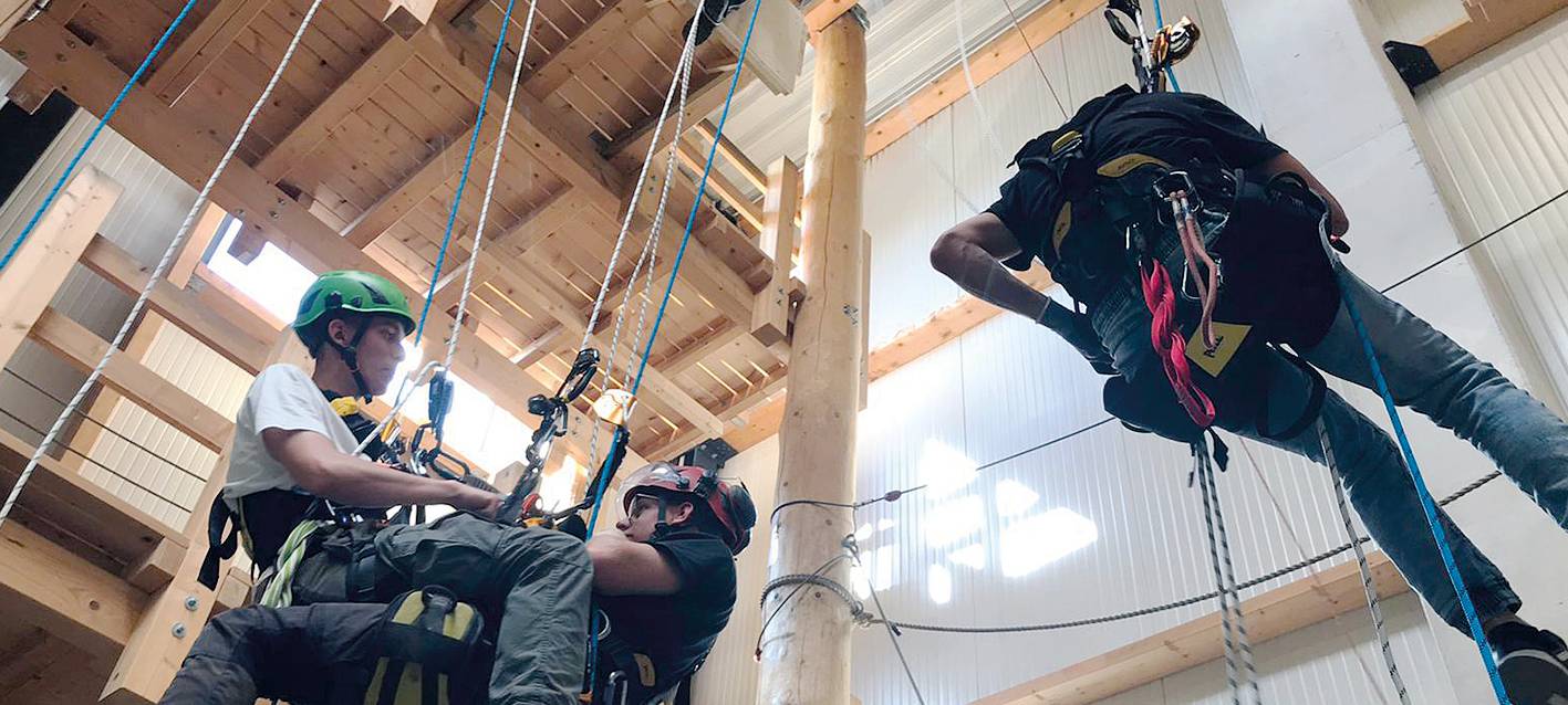 Sicherheitsschulungen in Kletterhalle Sauerland