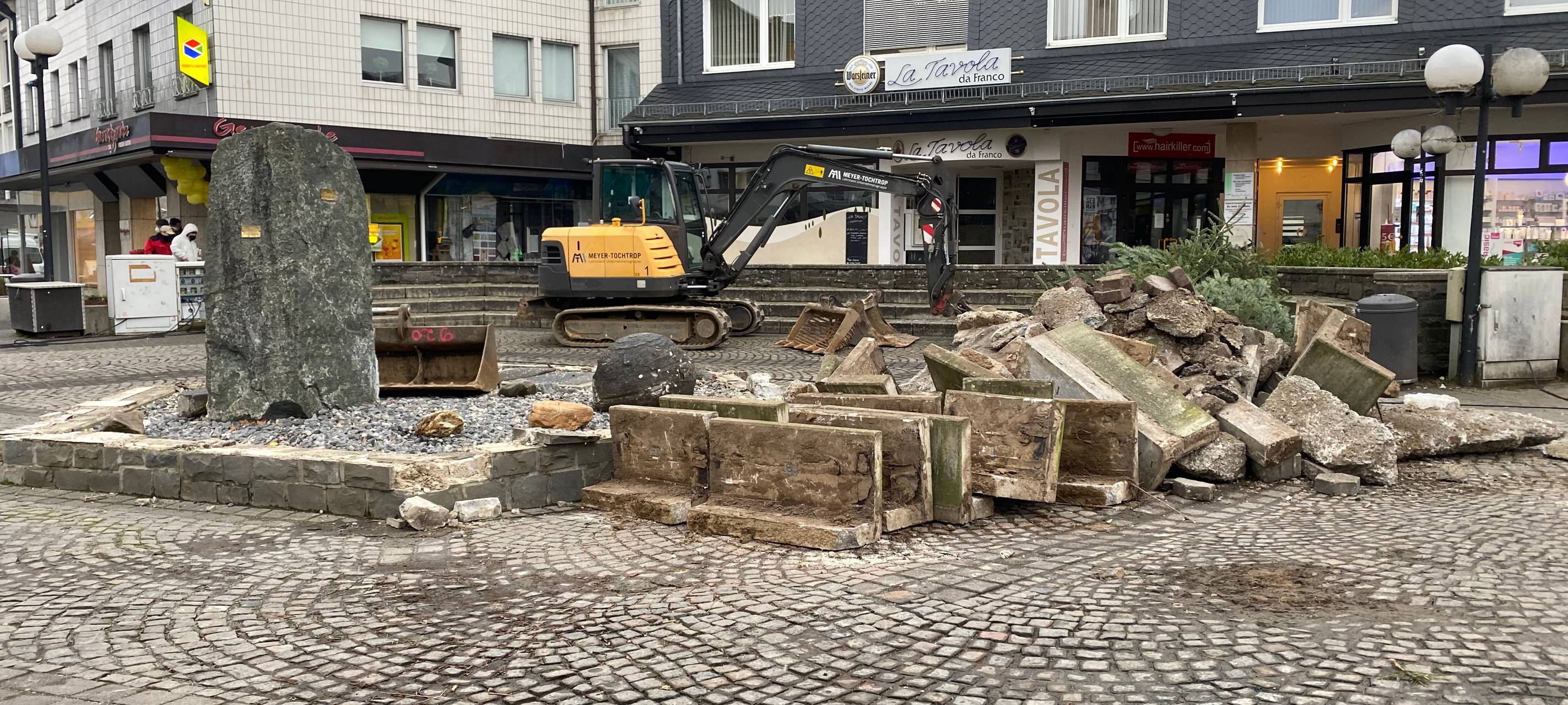 Bauarbeiten in der Mescheder Innenstadt gehen weiter