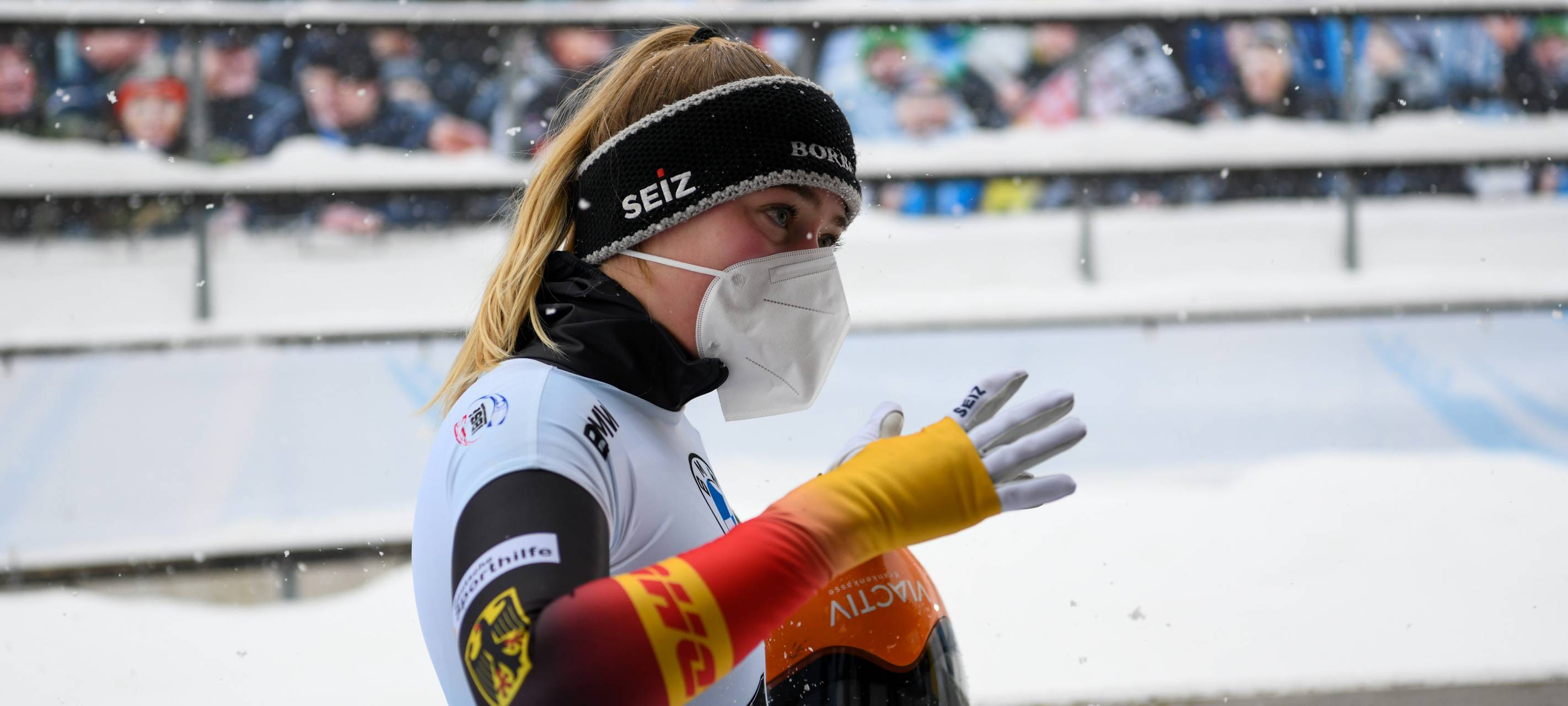 Skeletonpilotin Neise aus Schmallenberg bangt weiter um Olympia
