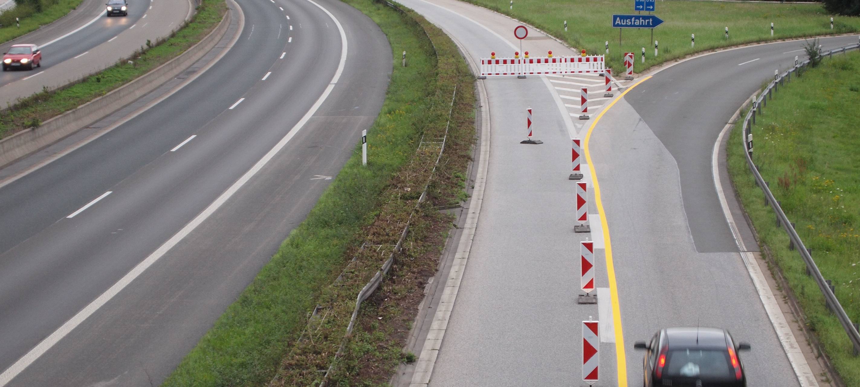 Im Autobahnkreuz Werl gibt es Sperrungen