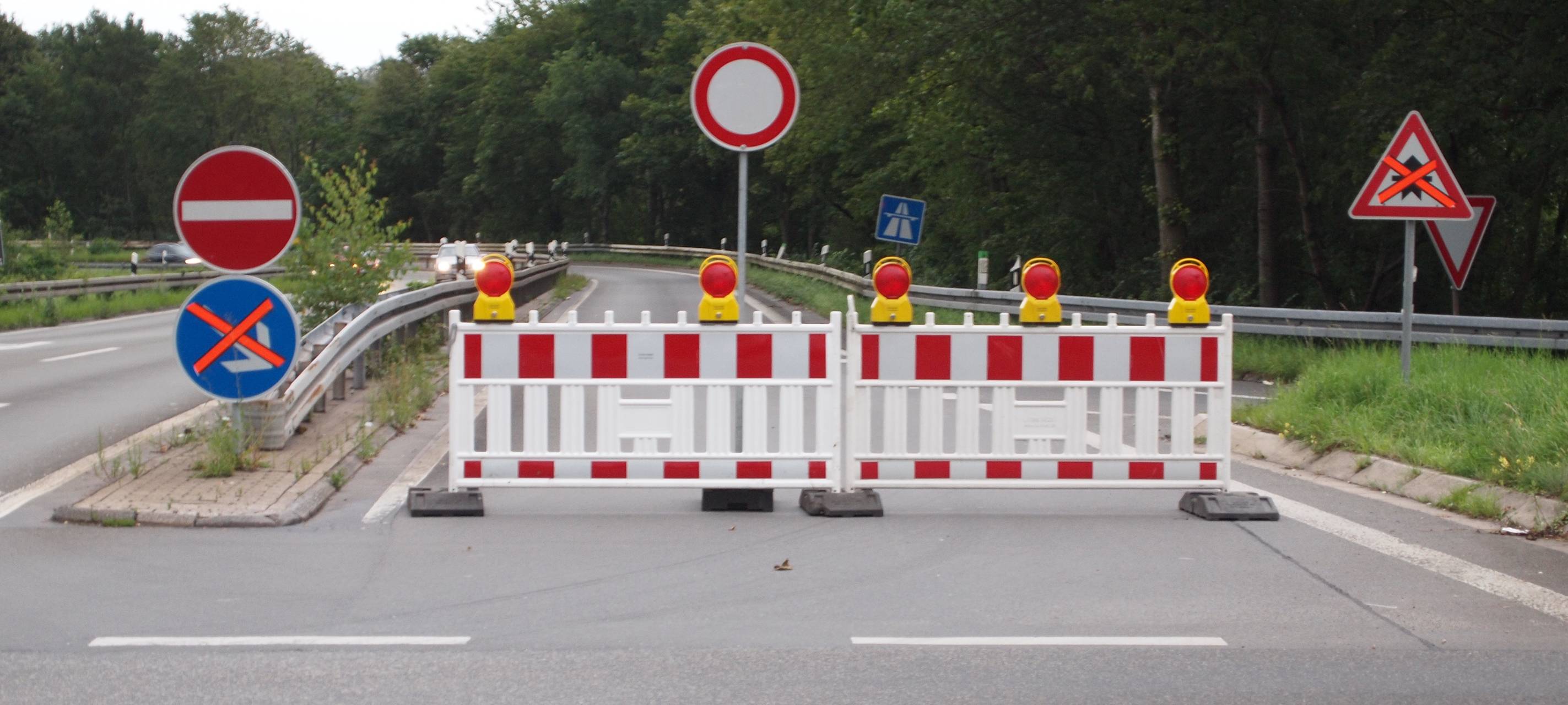 Meschede: Sperrung A46 Auffahrt Freienohl verlängert