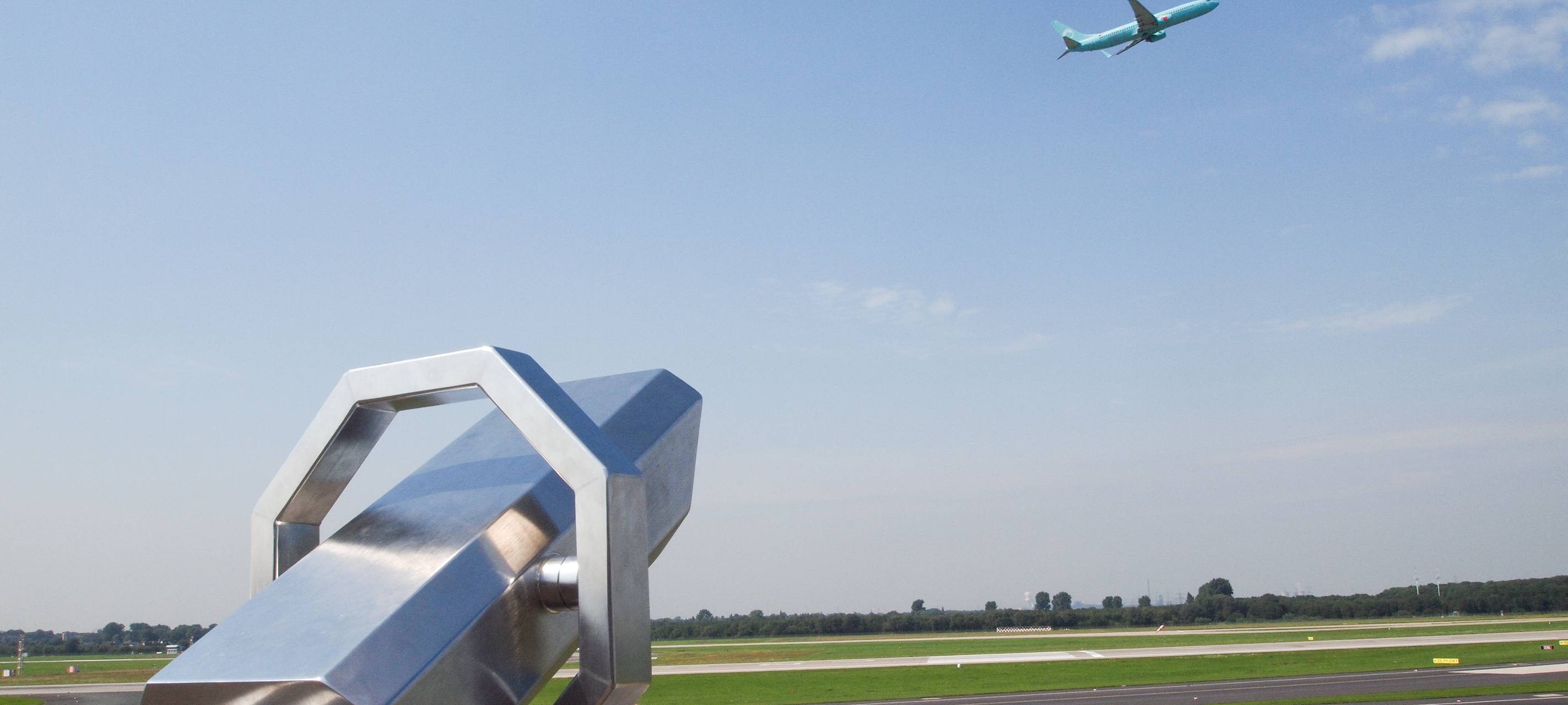 Fluggäste in Dortmund bleiben aus