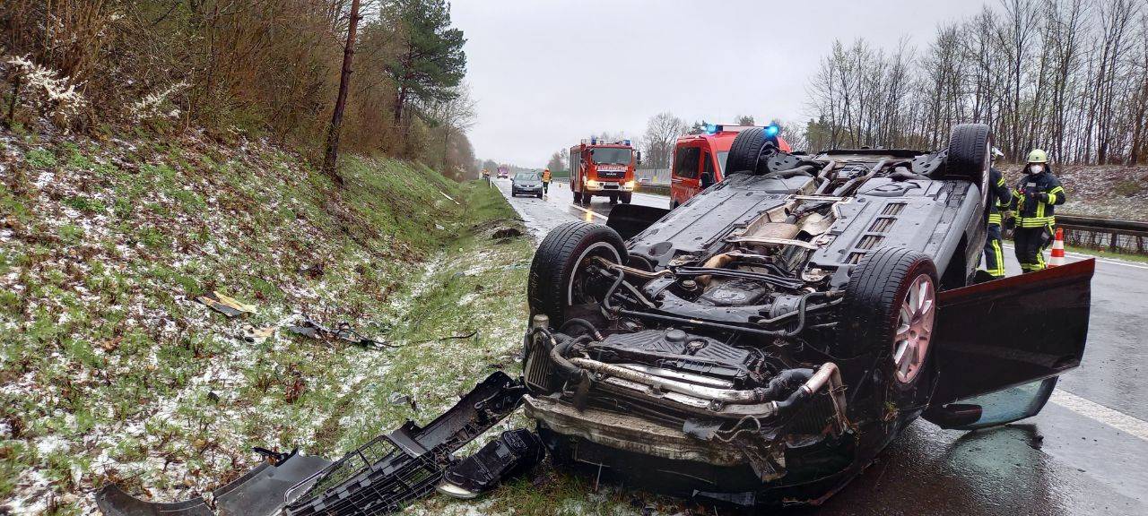Glatte Straßen im Sauerland