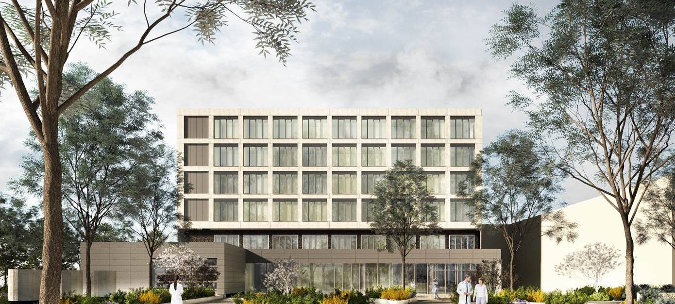 Hüsten: Bau des neuen Notfall-und Intensivzentrums im Zeitplan