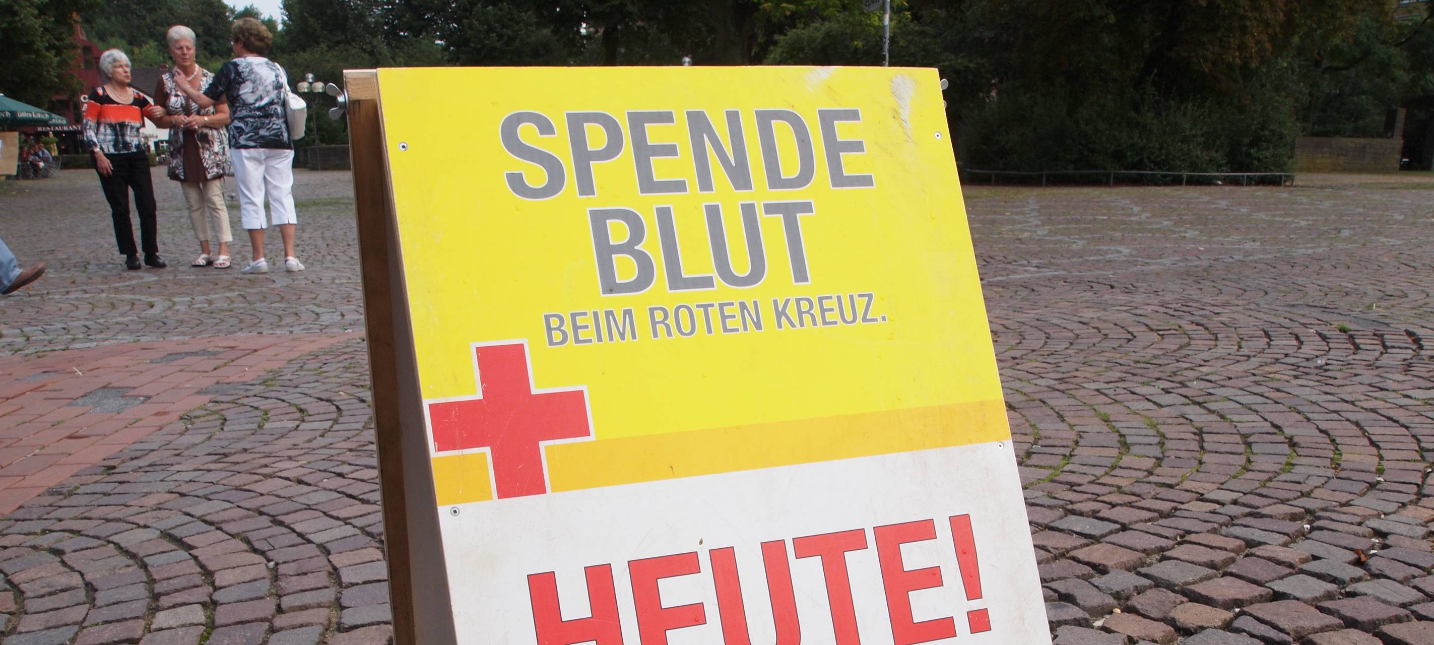 Das DRK benötigt dringend Blutspenden