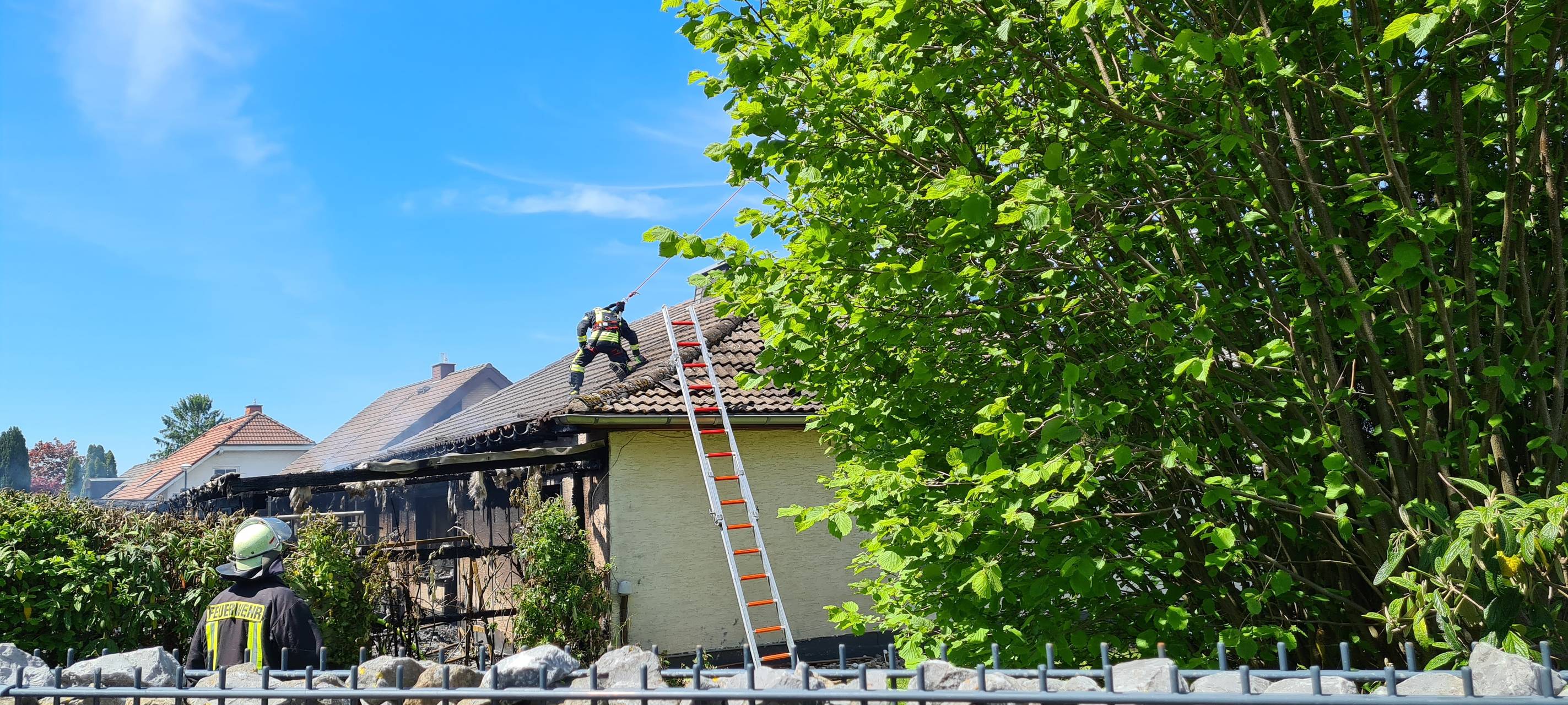 In Arnsberg-Bachum hat es gebrannt
