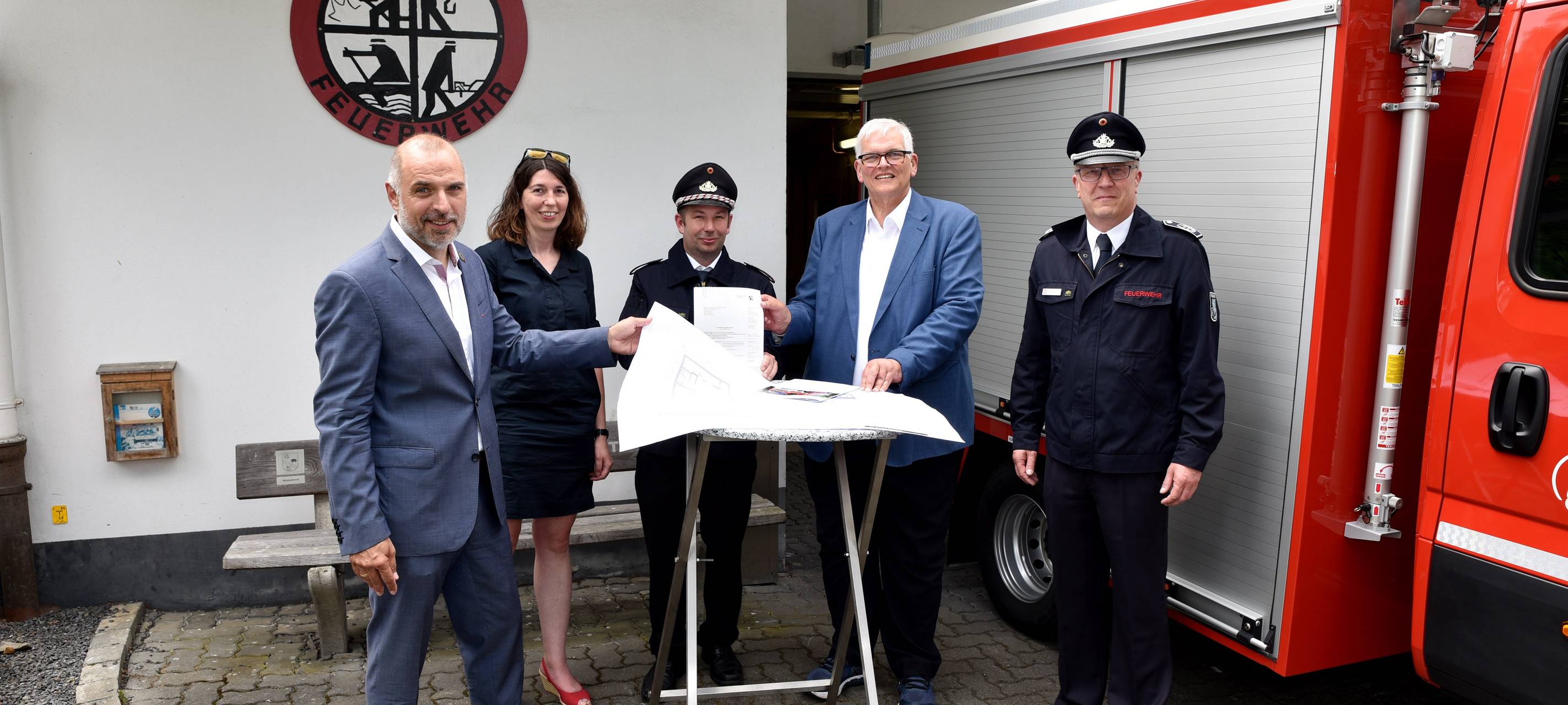 Neues Feuerwehrgerätehaus für Arnsberg-Breitenbruch
