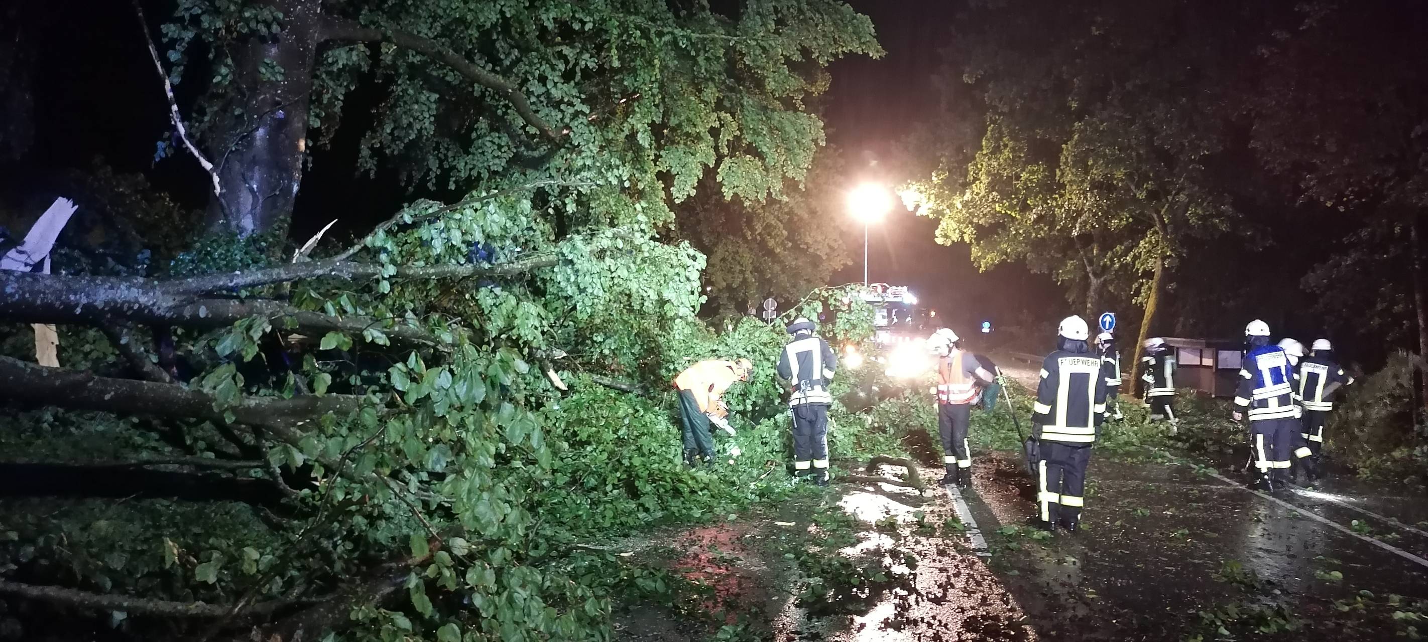 Gewitter sorgen im Sauerland für Schäden