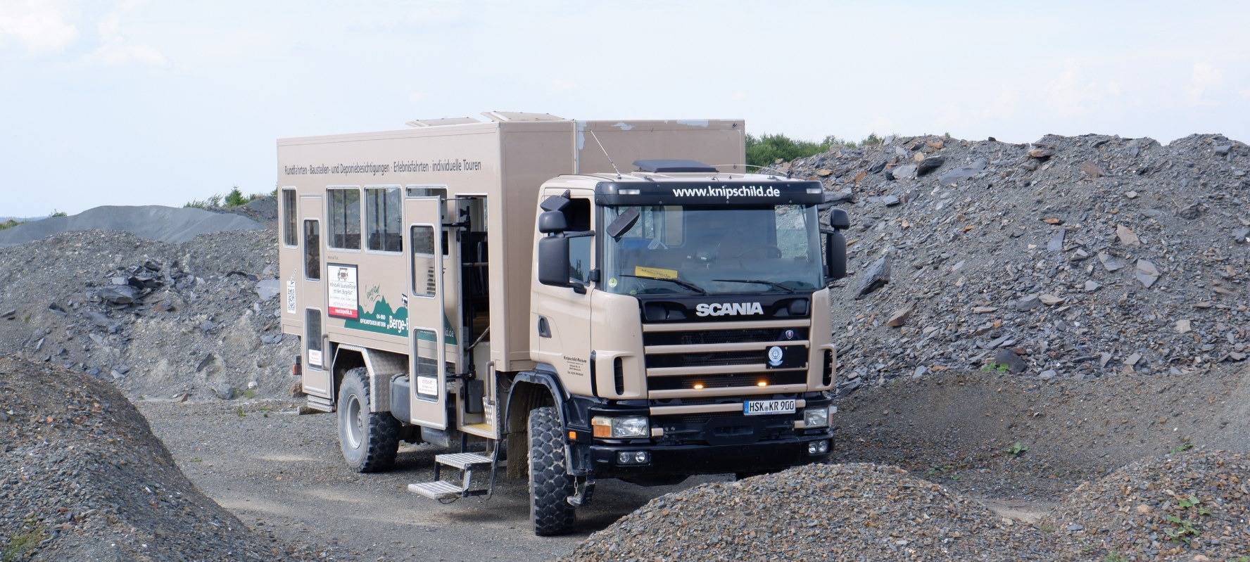 Sauerland: Mit dem Offroad-Bus auf Tour