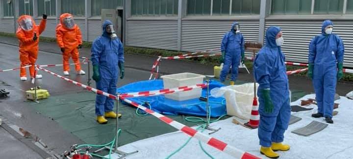 Chemiefass in Sundern ausgelaufen