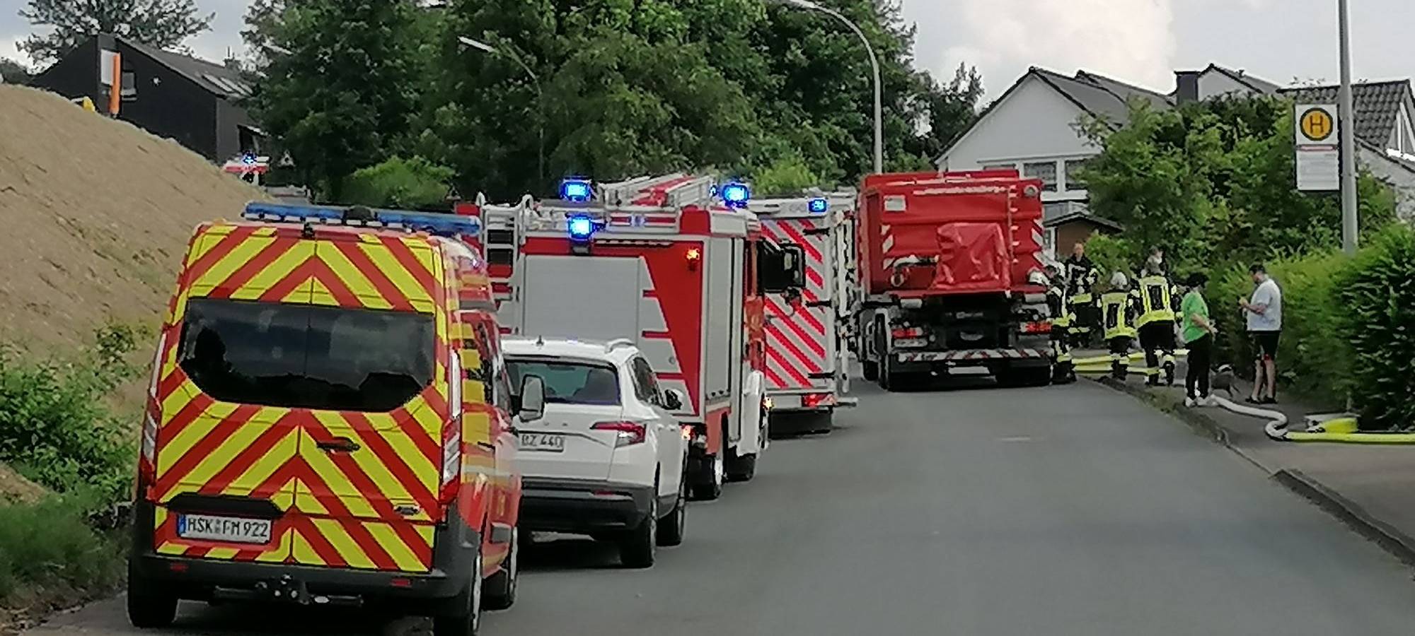 Feuerzeug löst Brand in Meschede aus