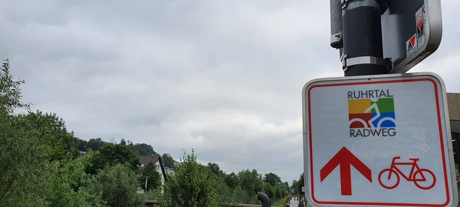 Gratis-Trinkwasser am Ruhrtalradweg im HSK