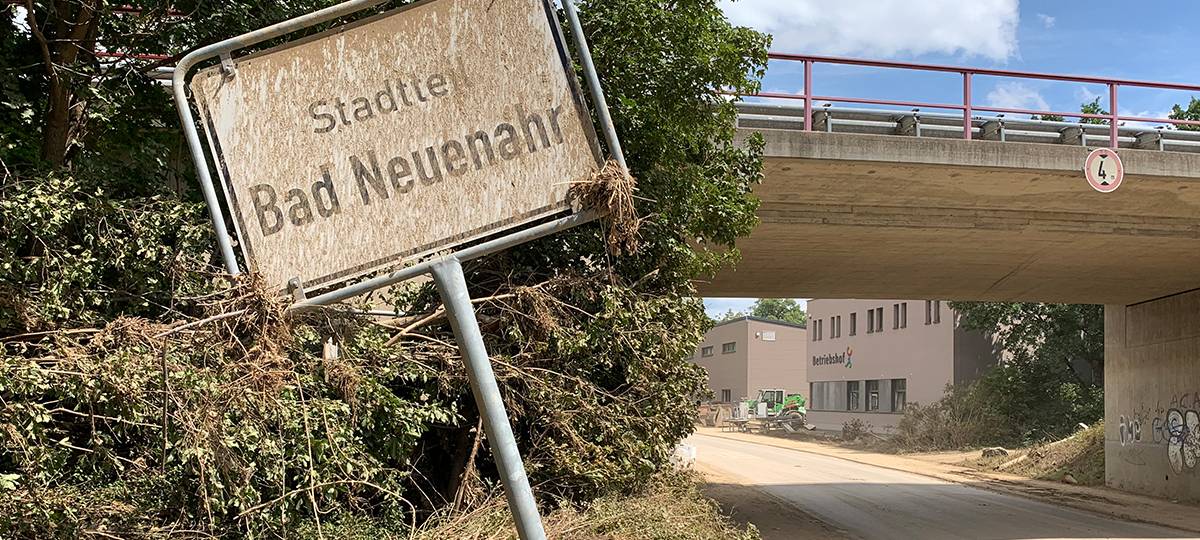 Folgen der Unwetterkatastrophe in Bad Neuenahr