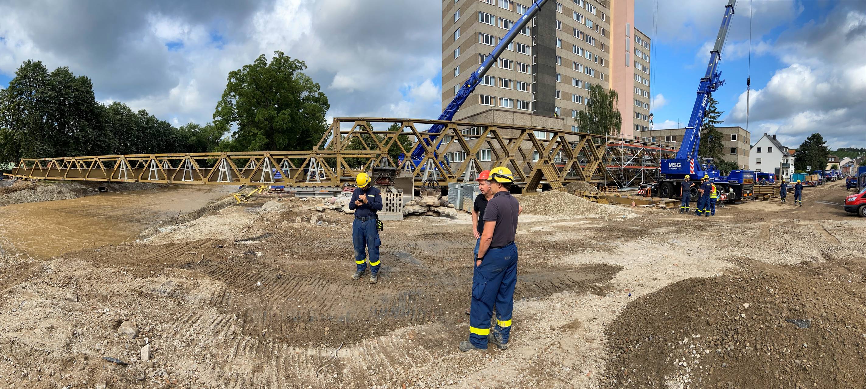 Mescheder Unternehmen hilft im Ahrtal