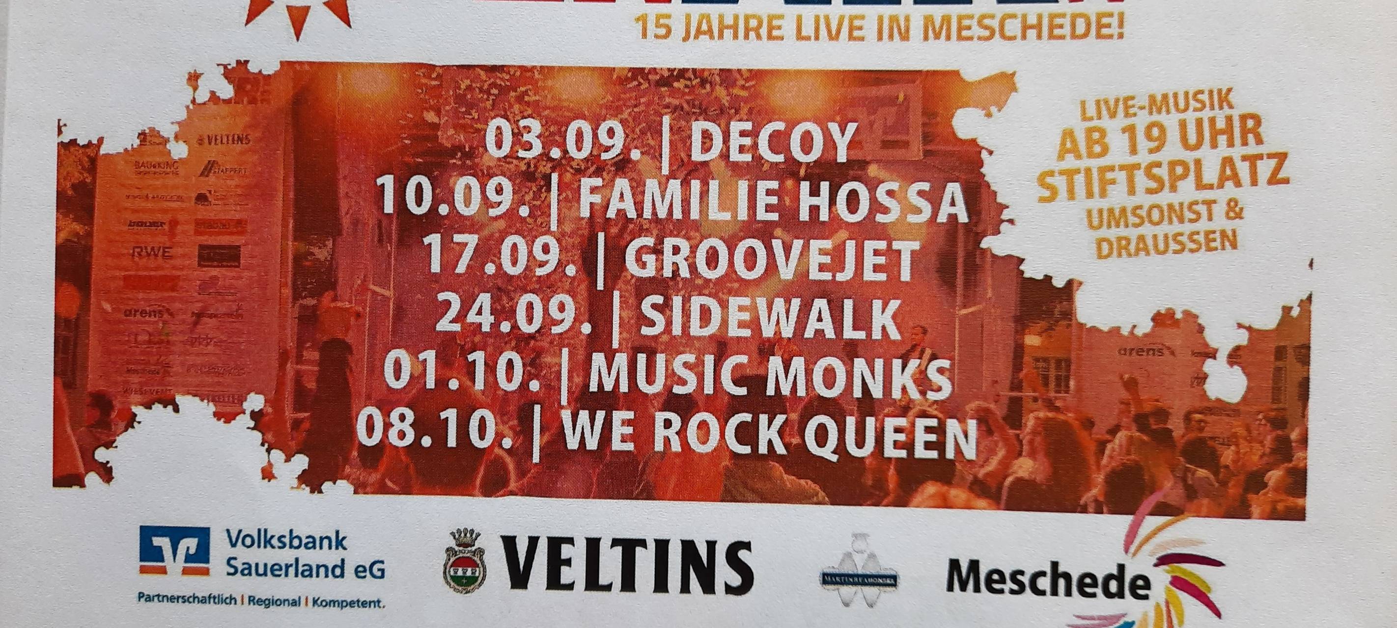 Open Airs im Sauerland