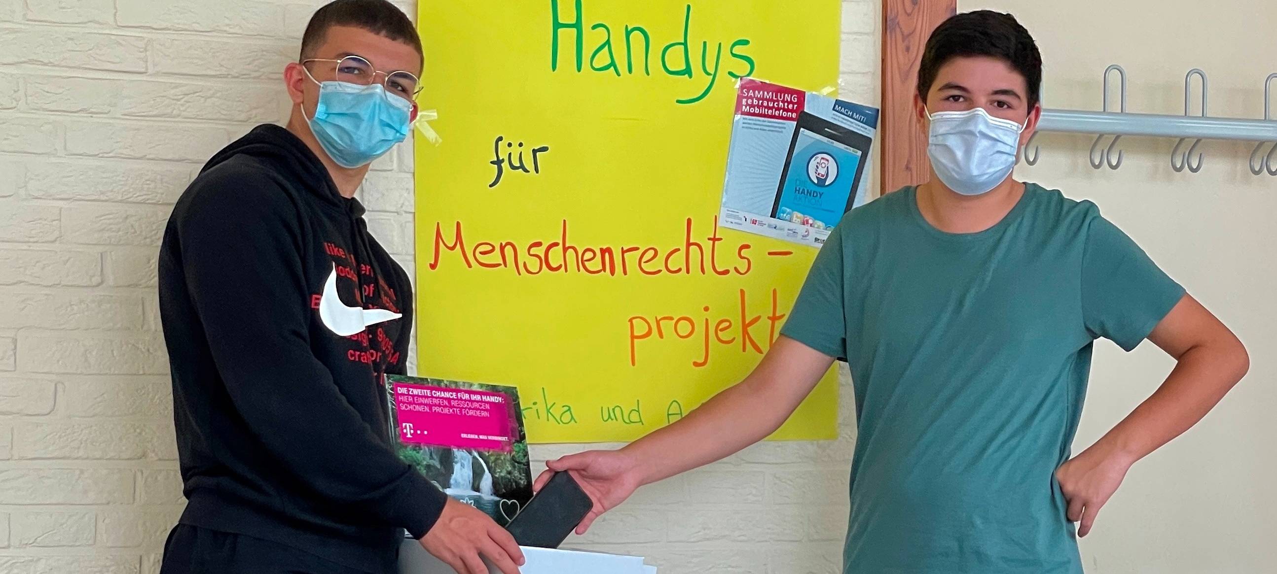 Alte Handys abgeben an der Sekundarschule Bestwig-Olsberg