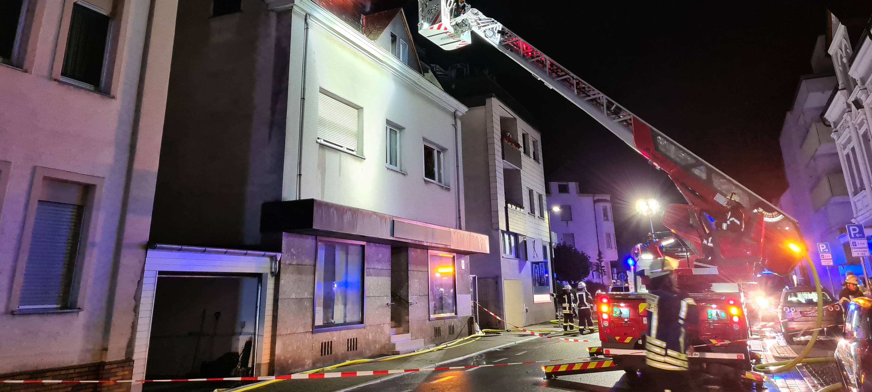 Feuer in der Stembergstraße in Neheim.