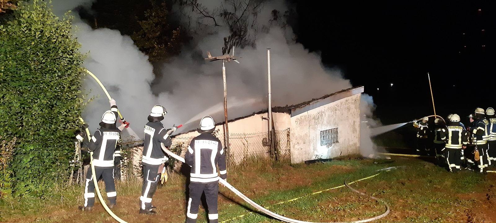 Brand in Marsberg-Udorf