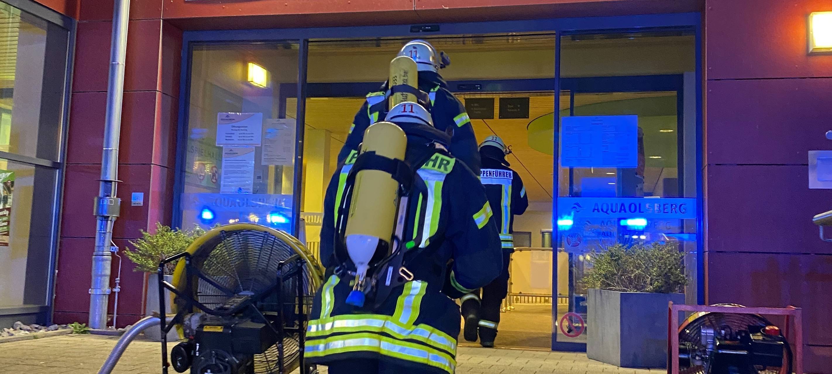 Saunabereich vom Aqua Olsberg ausgebrannt