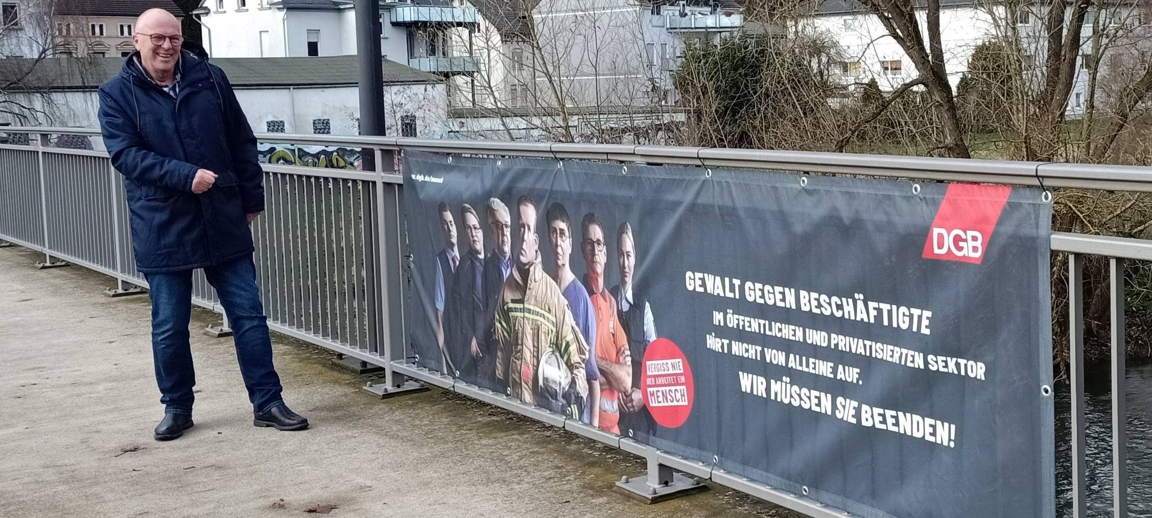 DGB im Sauerland: Kampagne gegen Gewalt