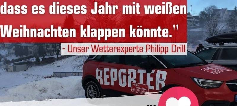 Weiße Weihnachten im Sauerland?