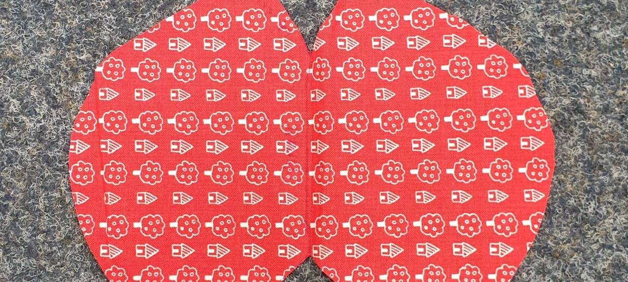 Masken-Cover zum Selbermachen.