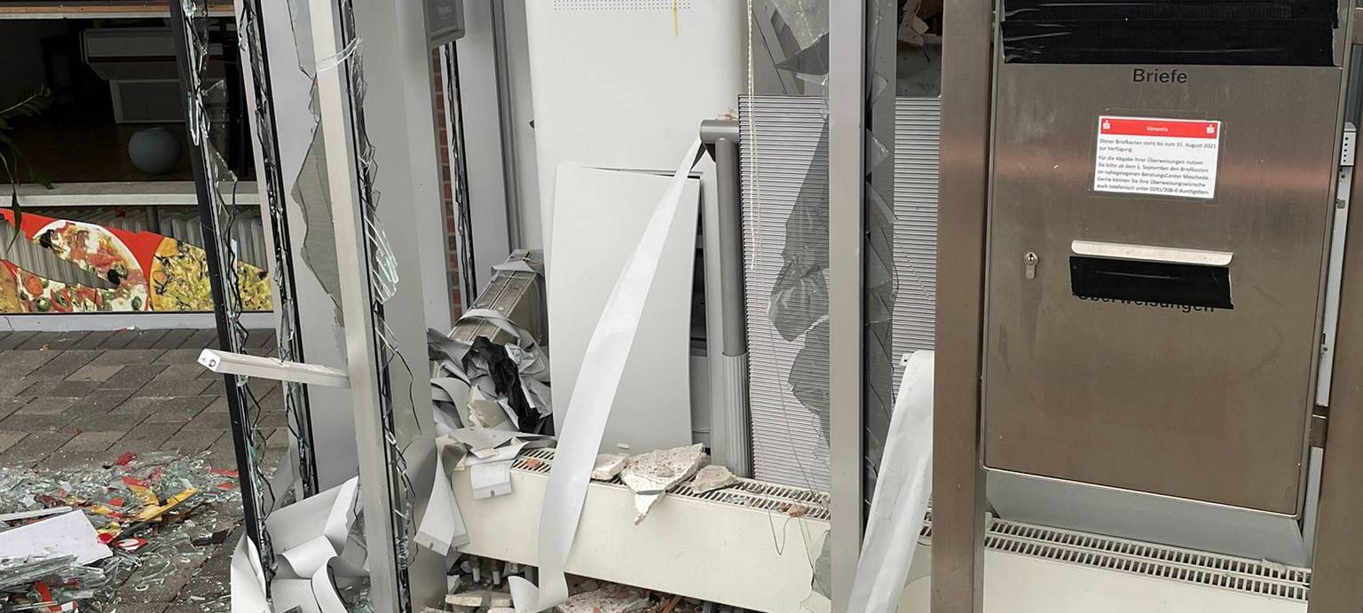 Meschede: Geldautomatensprengung