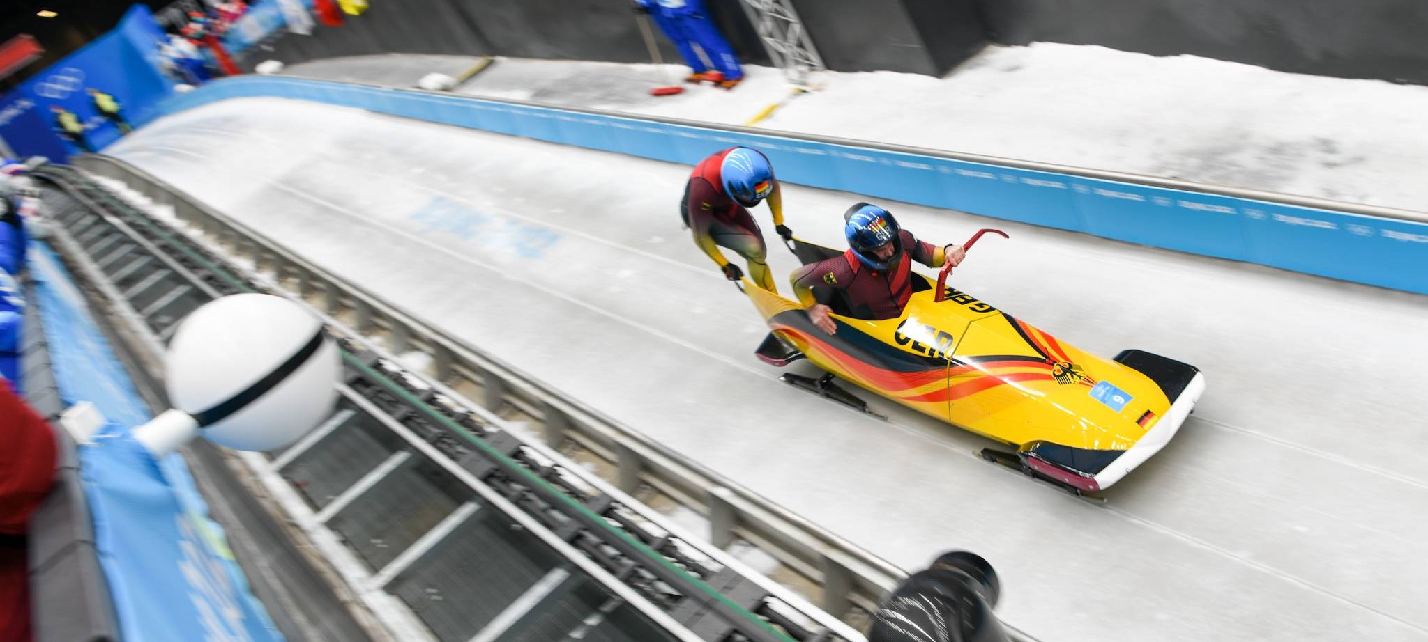 Olympische Winterspiele: Bronze für Bobanschieber vom BSC Winterberg
