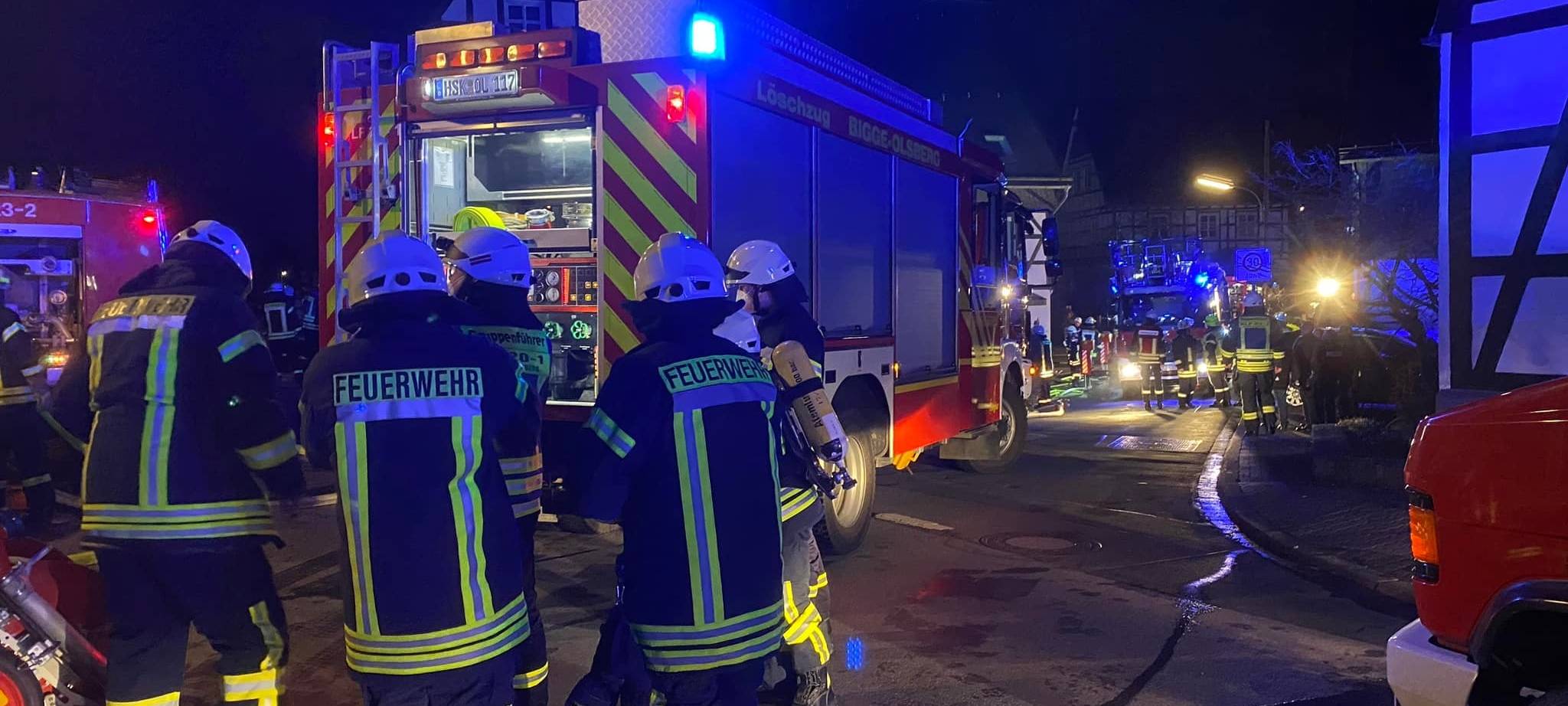 Brände in Olsberg-Bruchhausen und Neheim-Moosfelde