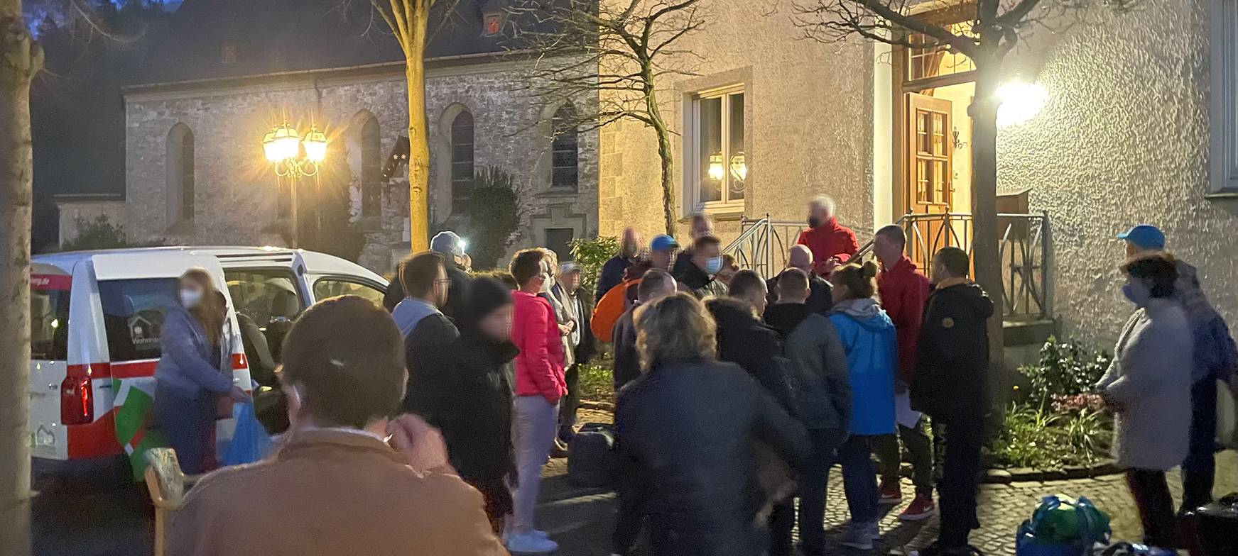 Ukrainische Flüchtlinge mit Behinderungen im Sauerland