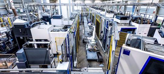 Produktionsanlage für AUDI-Bauteile aus dem Sauerland