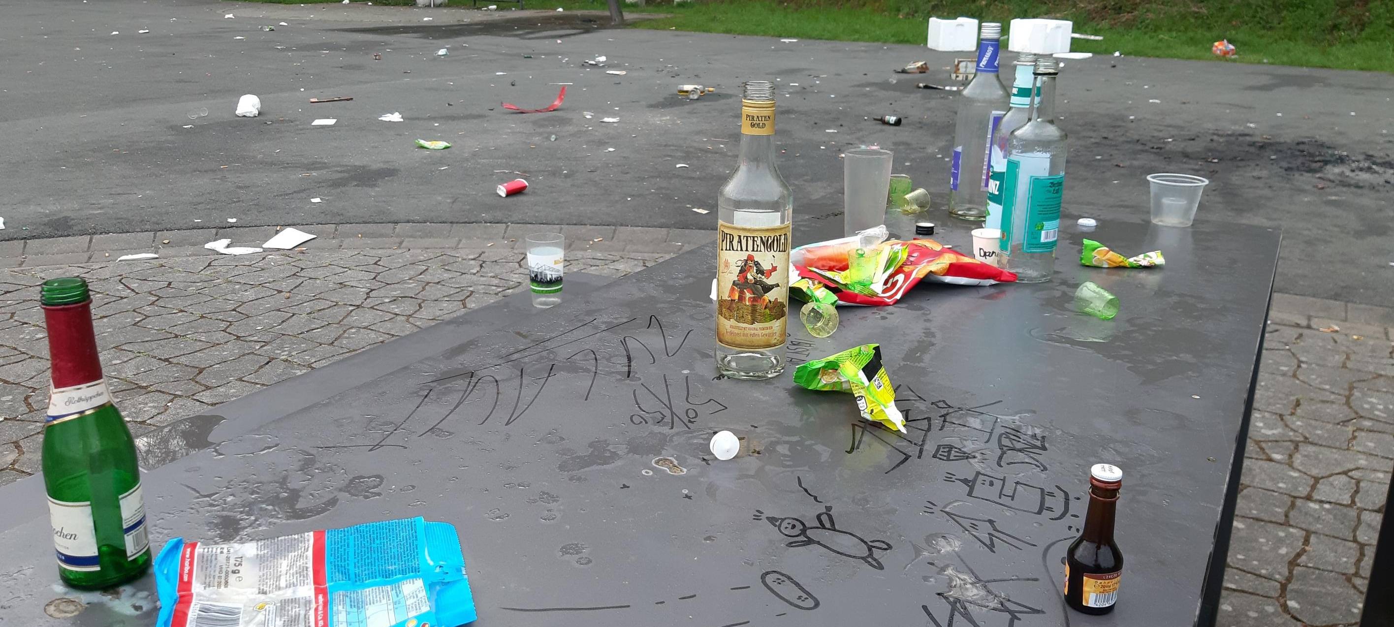 Sundern: Vandalismus-Spuren nach Partys am Sorpesee