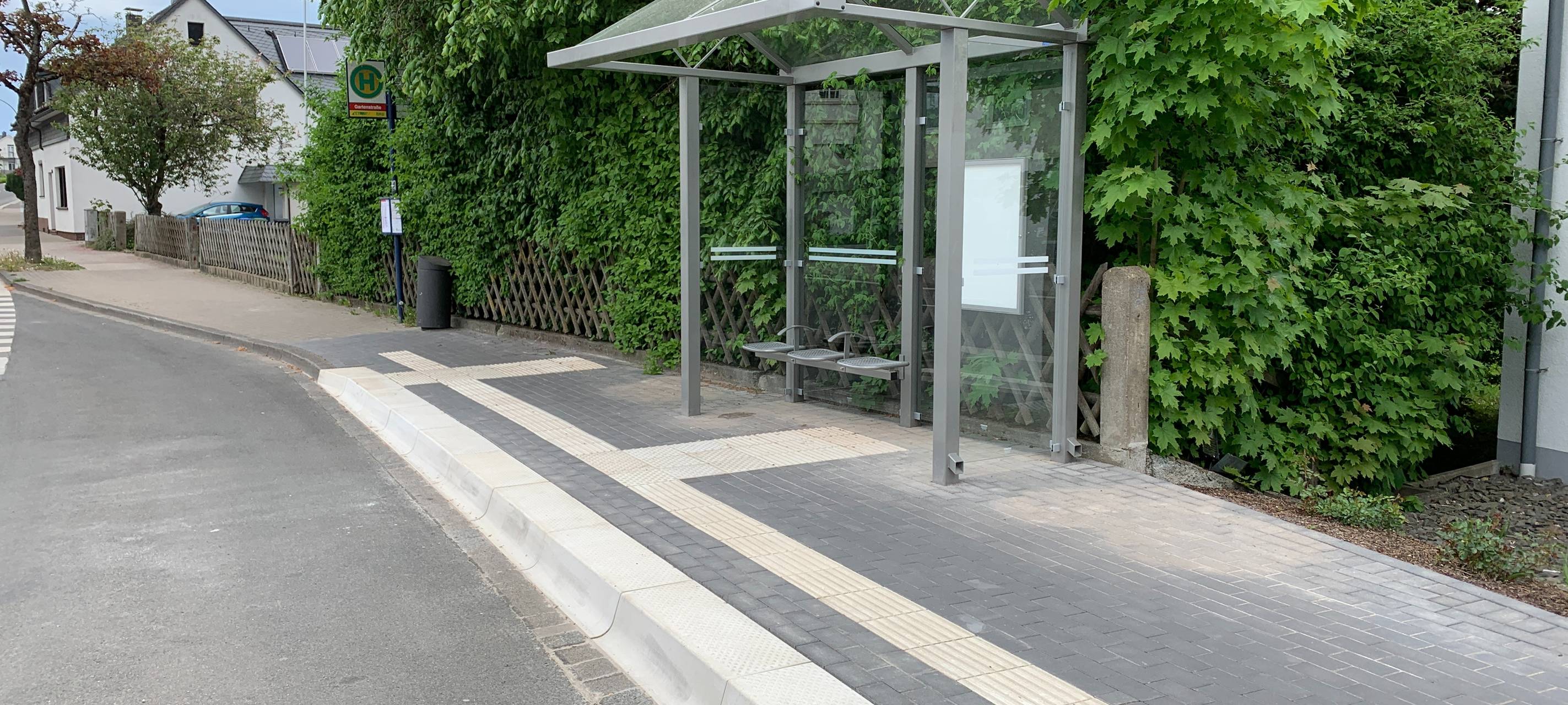 Barrierefreie Bushaltestellen in Brilon