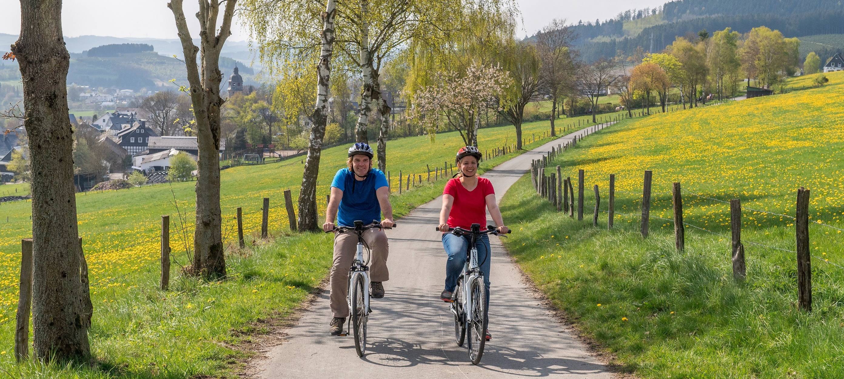 Neue Radwege in Schmallenberg
