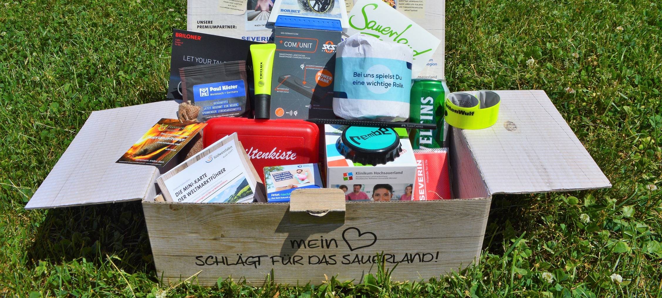 Erinnerungsboxen an das Sauerland