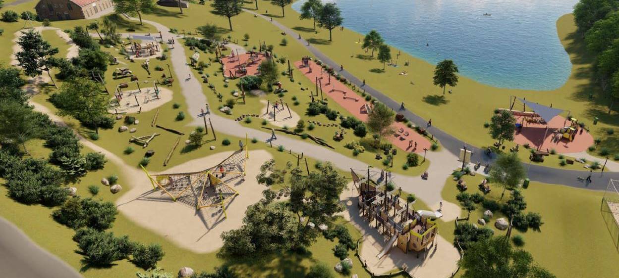 Rat Meschede: Erlebnisspielplatz "Piratenbucht" am Hennesee