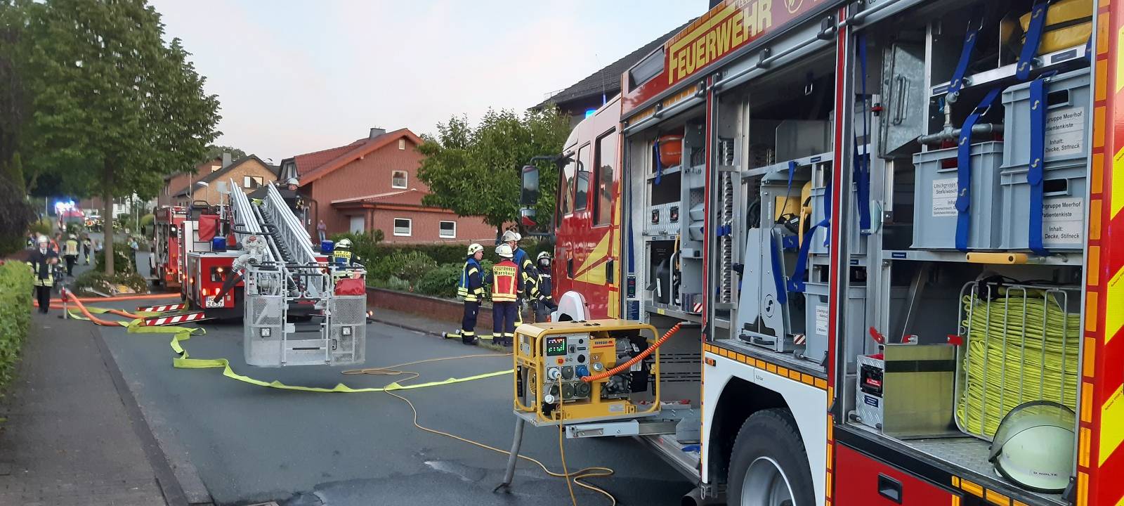 Marsberg: Frau stirbt nach Brand