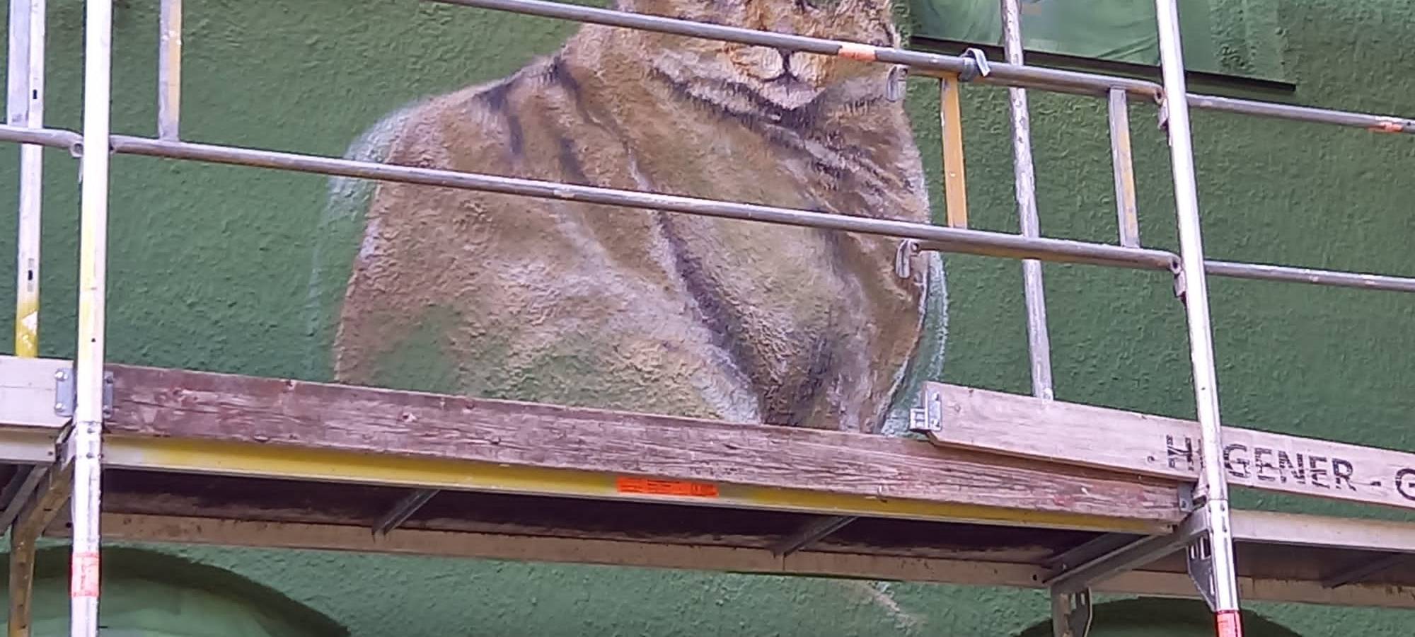 Bestwig: Graffiti am Wasserwerk Alfert