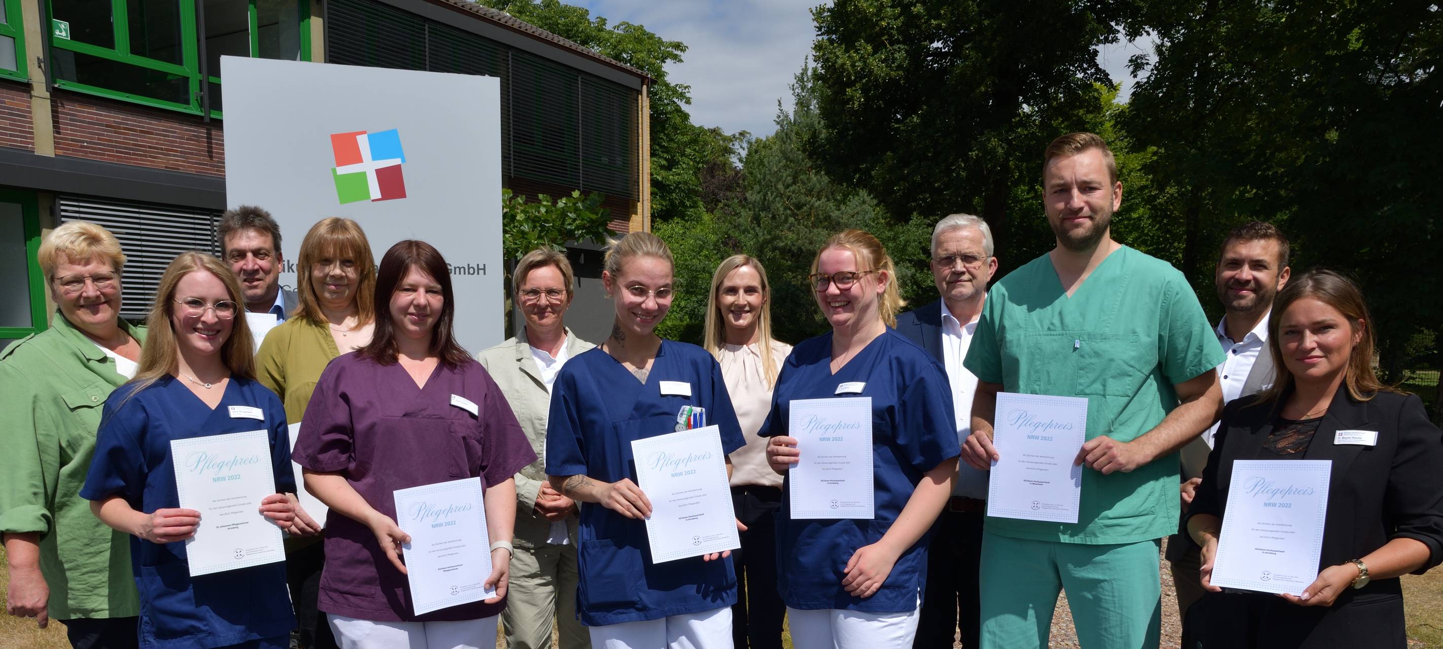 Pflegepreis an Beschäftigte im Klinikum Hochsauerland
