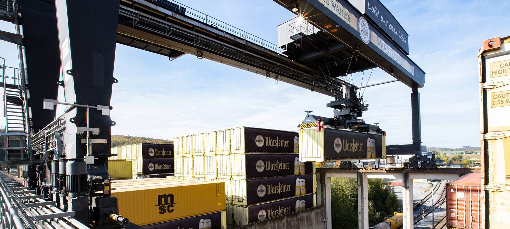 Warsteiner: Gütertransport für andere Betriebe