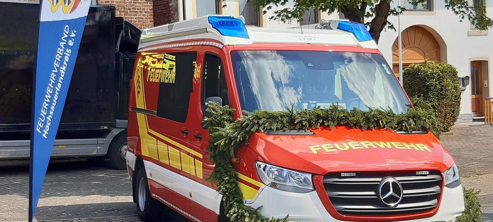 Marsberg: Feuerwehrfahrzeug wird offiziell eingeweiht