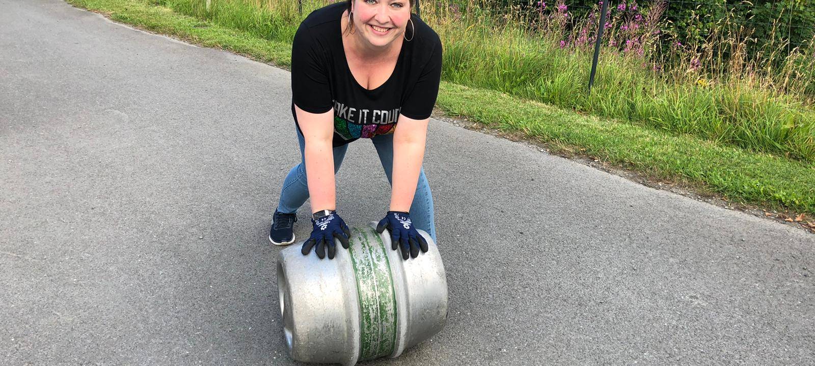 Zum Nachhören: Bierfassrollen in Nuttlar