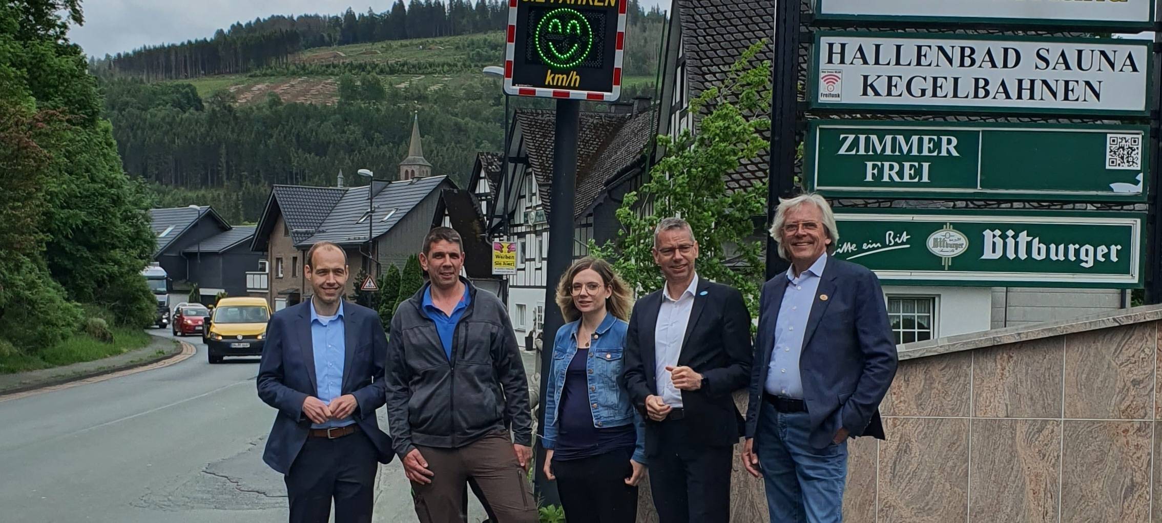 Hochsauerland: viel Autolärm