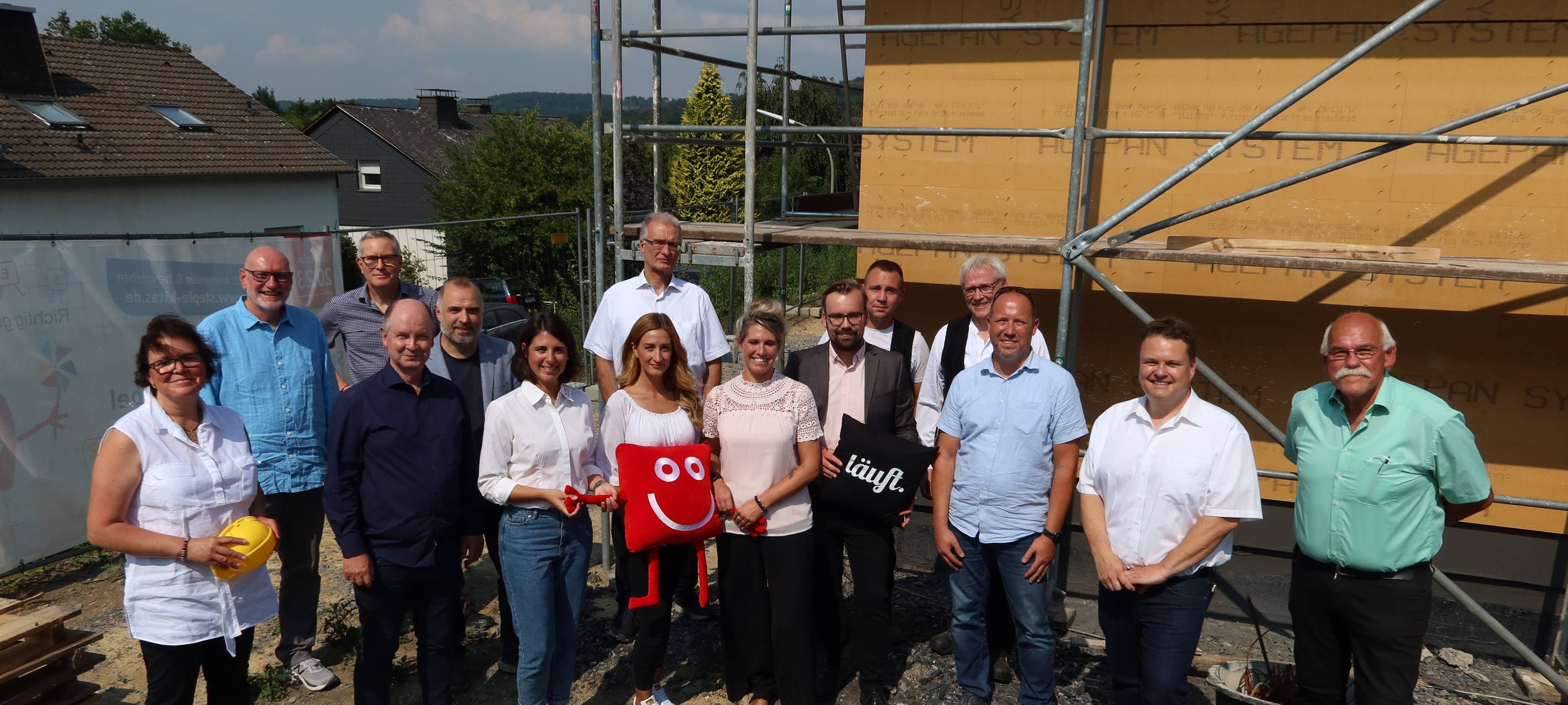 Teil der neuen Kita fertiggestellt